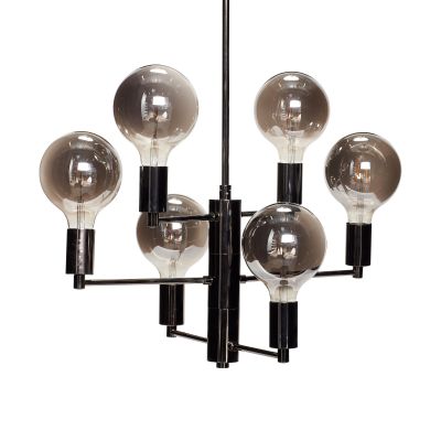Lampe w / ampoule, LED Fumée / Gris Hübsch Intérieur